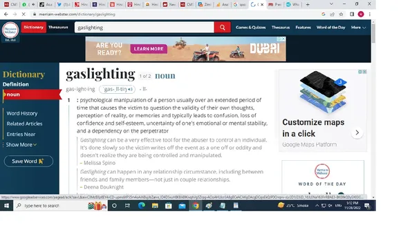 Gaslighting