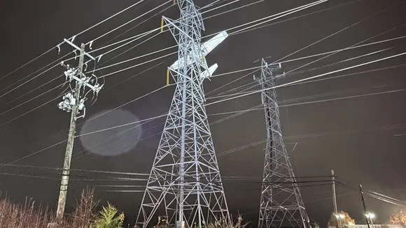 Small plane crashed into powerlines in Montgomery County
