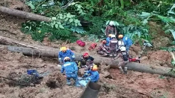 malaysia landslide