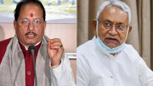 Nitish kumar and vijay sinha