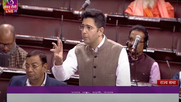 Raghav Chadha In RajyaSabha
