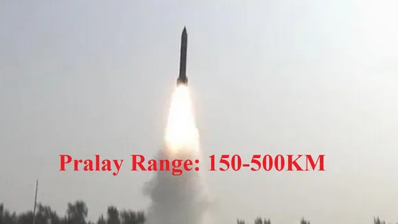 Pralay ballistic missile