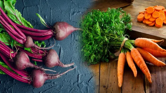 Carrot And Beetroot Soup
