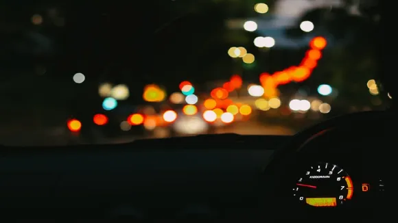 Car Driving In Winters