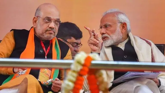 AMIT SHAH AND MODI