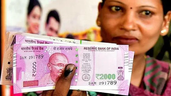 2000 rupee note