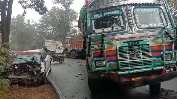 latehar accident