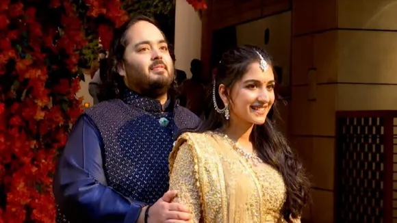 Anant Ambani and Radhika Merchant pic