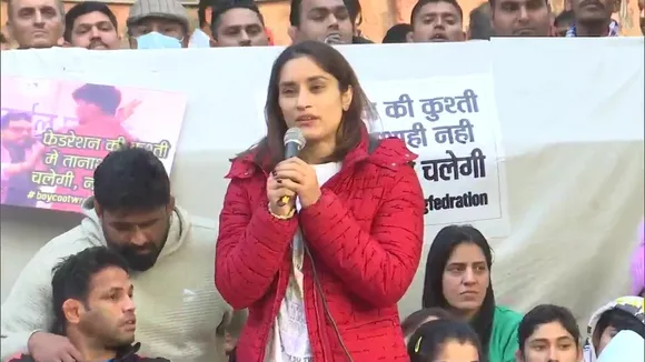 Wrestler Vinesh Phogat