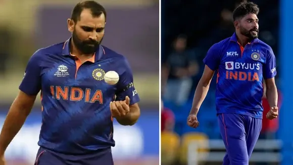 Mohammed Shami and Mohammed Siraj
