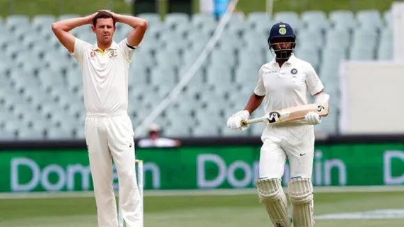 Cheteshwar Pujara vs Josh Hazlewood