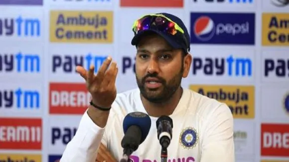 rohit sharma test press confc
