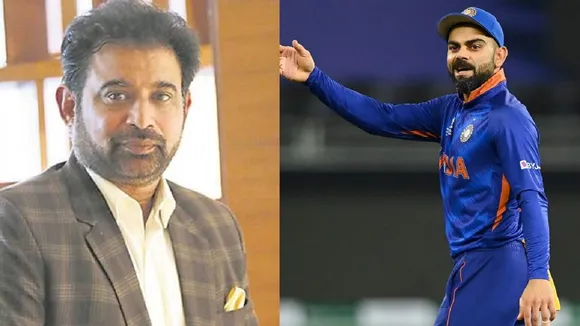 Chatan Sharma and Virat Kohli