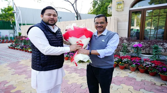 Tejashwi Yadav arvind kejriwal