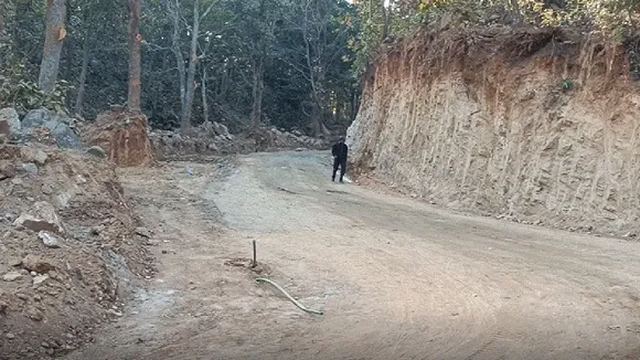 gumla road construction
