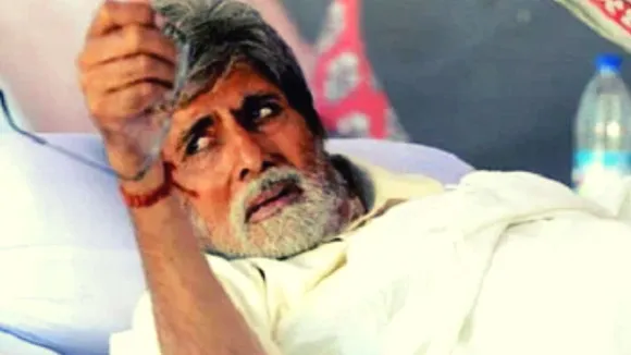 Amitabh bachchan injured