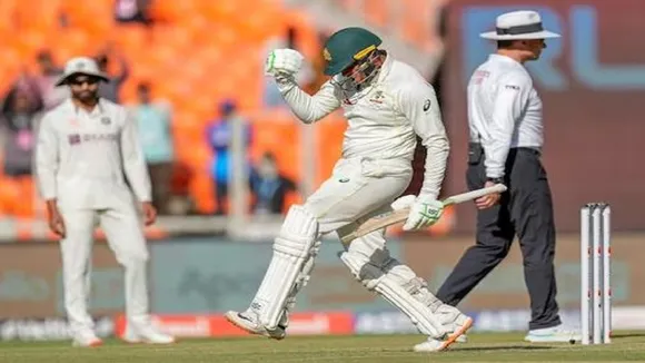 ind vs aus 4th day test lunch update bgt 2023