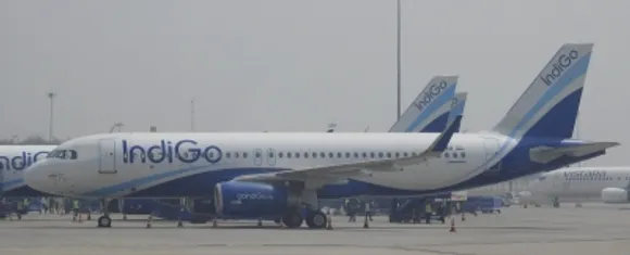 Aeroplane parked