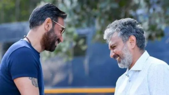 ajay devgn  and rajamouli