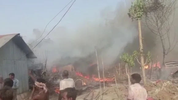 sahibganj fire