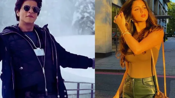 Suhana Khan and Shahrukh khan