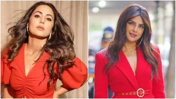 Hina Khan compared With Priyanka Chopra