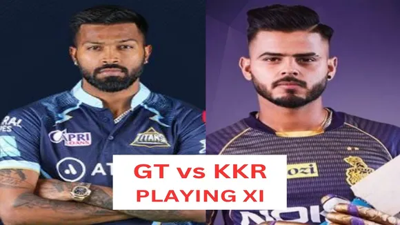 GT vs KKR HEAD TO HEAD  1