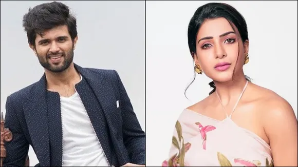 vijay deverakonda with samantha ruth prabhu