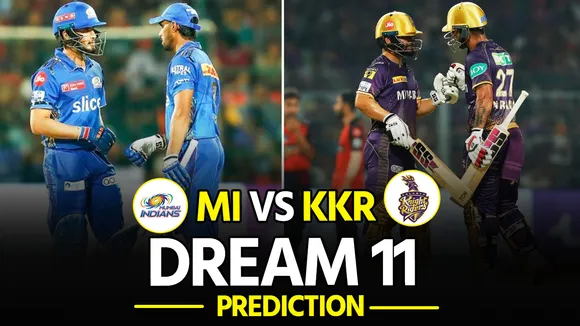 MI vs KKR Dream 11