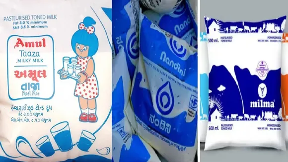 Amul Vs Nandini Vs Milma in South India Market