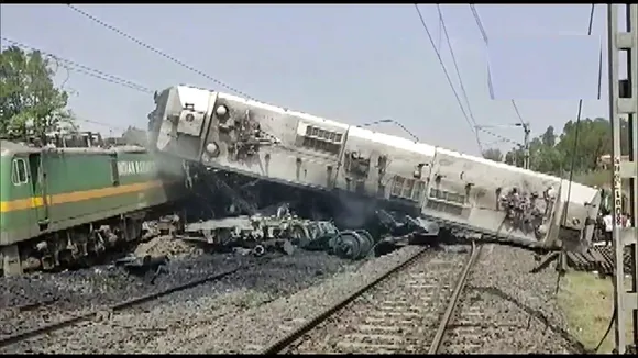 Train Accident in MP