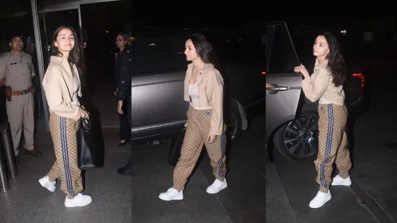 Alia Bhatt Airport Look