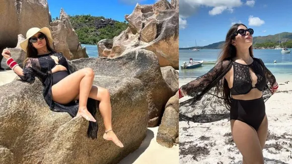 Krishna Mukherjee Bikni Look
