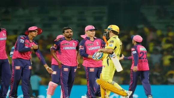 csk vs rr point