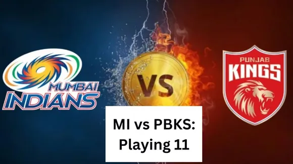 ipl 2023 mi vs pbks playing 11 in today match rohit vs dhawan