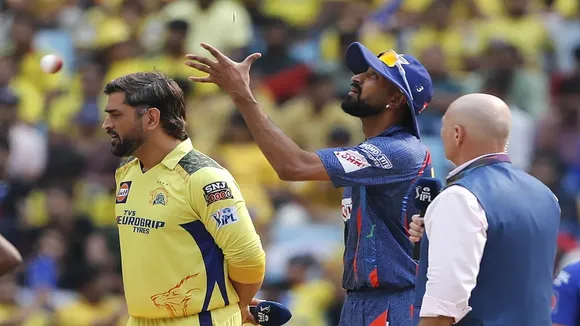 Krunal Pandya first toss