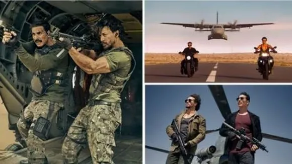 Akshay Kumar and Tiger Shroff