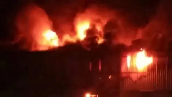 Maharashtra fire broke out godown in Pune