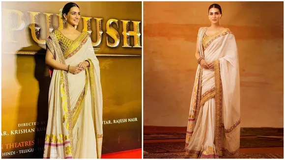 Adipurush Kriti Sanon Saree