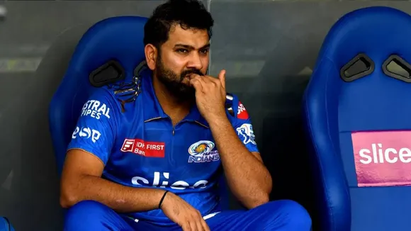 ipl 2023 mi vs rcb rohit sharma unwanted record not touch double digit
