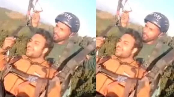 paragliding viral video