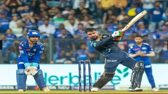 ipl 2023 mi vs gt rashid khan creates history and made many records