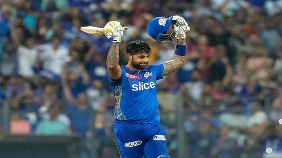 ipl 2023 suryakumar yadav made first ipl hundred record