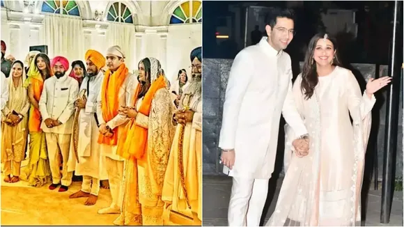 Parineeti Raghav Engagement inside pics