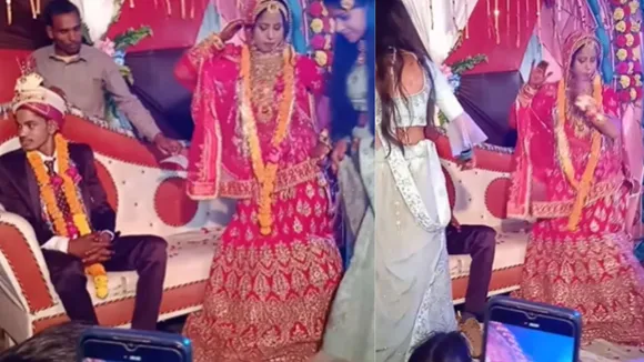viral dulhan dance video