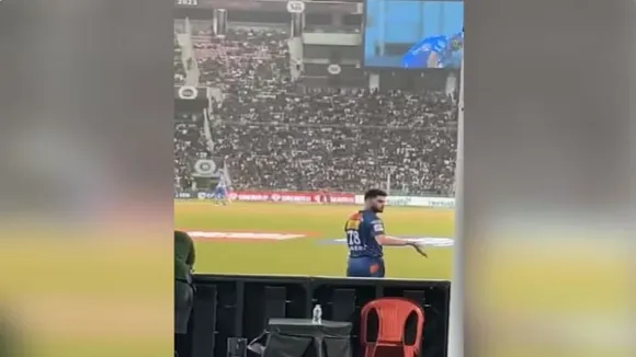 ipl 2023 fans chanting kohli kohli naveen ul haq reaction goes viral