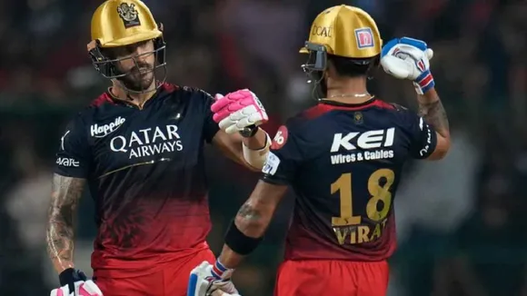 ipl 2023 kohli faf is real hero for rcb vs srh match update in hindi
