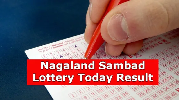 Nagaland Sambad Lottery Today Result 28 05 2023 Sunday