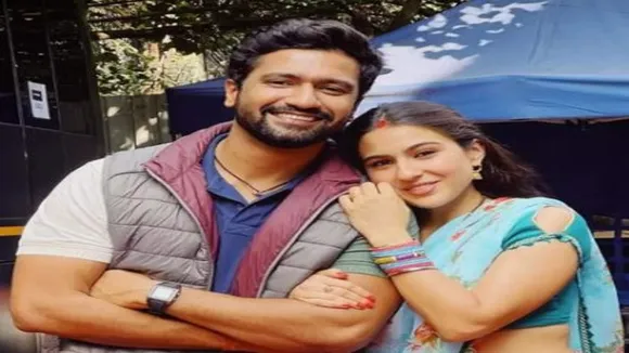 Vicky Kaushal and sara ali khan