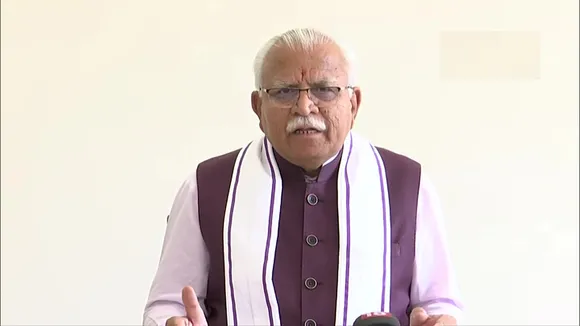 Haryana CM Manohar Lal khattar